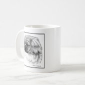 Mug Art espagnol tibétain par Glenda S. Harlan (Devant gauche)