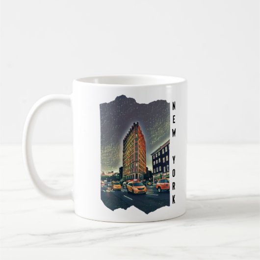 Mug Art esthétique de New York (Gauche)