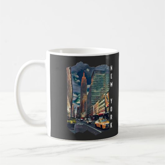 Mug Art esthétique de New York (Gauche)