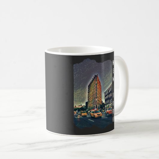 Mug Art esthétique de New York (Devant droit)