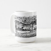 Mug Art Et Artisanat Forêt Sauvage (Devant gauche)
