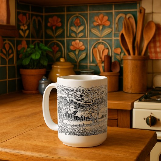 Mug Art Et Artisanat Forêt Sauvage
