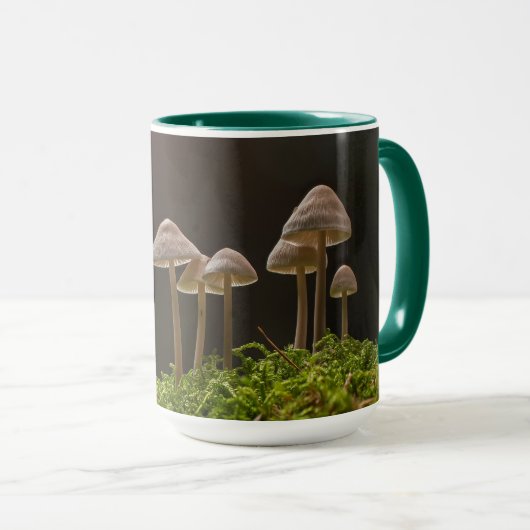 Mug Art Ethereal White Musroom (Devant droit)