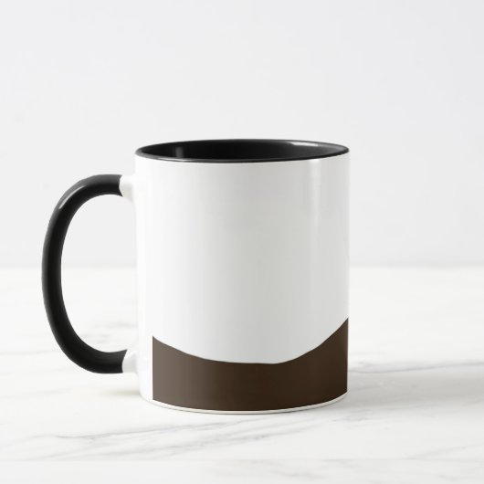 Mug Art First ! Boue de projection couleur gras (Gauche)