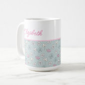 Mug Art Fleur mignon (Devant gauche)