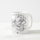 Mug Art Fleur naturelle (Devant droit)