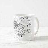 Mug Art Fleur naturelle (Devant droit)