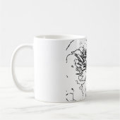 Mug Art Fleur naturelle (Gauche)