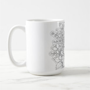 Mug art floral