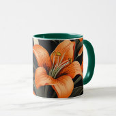 MUG ART FLORAL #1 (Devant droit)