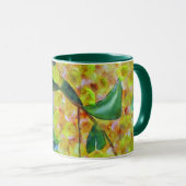 Mug Art floral indigène australien de l'Acacia à fleur (Devant droit)