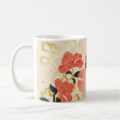 Mug Art Floral japonais vintage (Gauche)