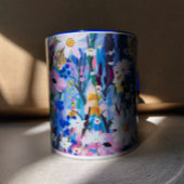 Mug Art Floral Moderne Whimsical