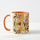 Mug Art Floral, Vie Hollow, Art Graphique (Gauche)