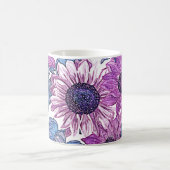 Mug Art Floral Violet (Centre)
