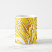 Mug Art fluide abstrait Tourbillon Doré (Centre)