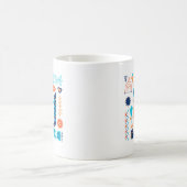 Mug Art folk Fox modèle floral | Nature (Centre)