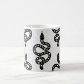Mug Art folklorique texturé grunge sorcière serpent no (Centre)