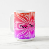 Mug Art Fractal Blank Fun (Devant gauche)