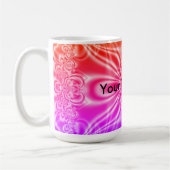 Mug Art Fractal Blank Fun (Gauche)