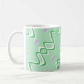 Mug Art Fractal coloré amusant (Gauche)