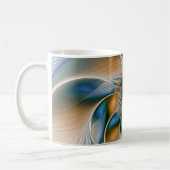 Mug Art Fractal De L'Imaginaire Abstrait En Plein Esso (Gauche)