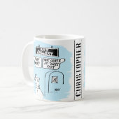 Mug Art Gallery Signe "Way Out" & "Not So Way Out" amu (Devant gauche)