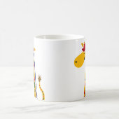 Mug Art génial coloré de girafe (Centre)