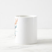 Mug Art géométrique des cerfs | Conception moderne de  (Centre)