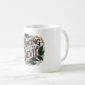 Mug Art gothique Dansant avec le diable (Devant droit)