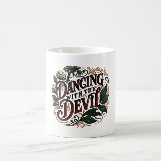 Mug Art gothique Dansant avec le diable (Centre)
