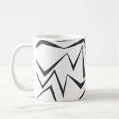 Mug Art graphique abstrait moderne, dynamique, simple (Gauche)