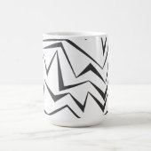 Mug Art graphique abstrait moderne, dynamique, simple (Centre)