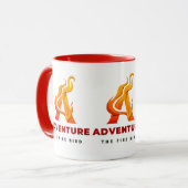 Mug Art graphique du logo de l'aventure (Devant gauche)