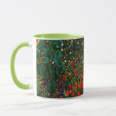 Mug Art Gustav Klimt - Jardin agricole avec tournesols (Gauche)