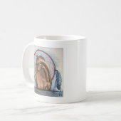 Mug Art "idyllique" d'original de receveur de cheval (Devant gauche)