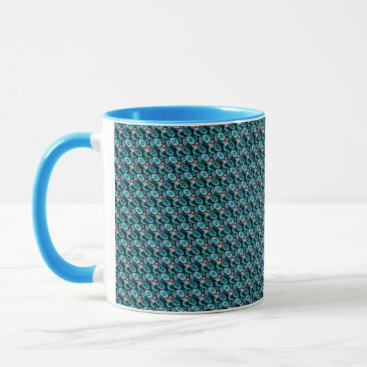 Mug Art indien ethnique (Gauche)