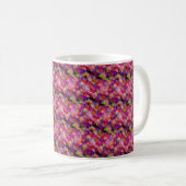 Mug art indigot et violet (Devant droit)