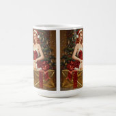 Mug Art intégré Père Noël vintage (Centre)