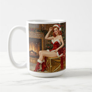 Mug Art intégré Père Noël vintage