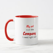 Mug Art is Company (Gauche)