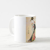 Mug Art japonais classique Cool de Geisha (Devant gauche)