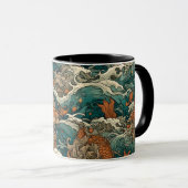 Mug Art japonais du tatouage (Devant droit)
