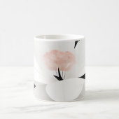 Mug Art linéaire floral minimaliste (Centre)