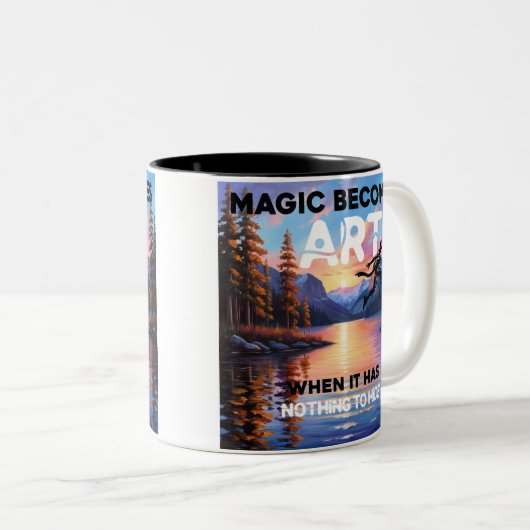 Mug Art magique (Devant droit)