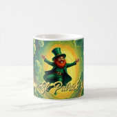 Mug Art magique de la Saint-Patrick avec lutin (Centre)