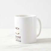 Mug Art minimal de ligne de luxe (Devant droit)
