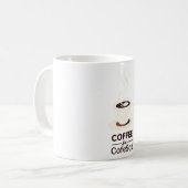 Mug Art minimal de ligne de luxe (Devant gauche)