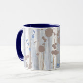 Mug Art moderne Abstrait de la nature (Devant gauche)