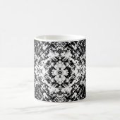 Mug Art Moderne Abstrait Noir Et Blanc Hypnotique (Centre)